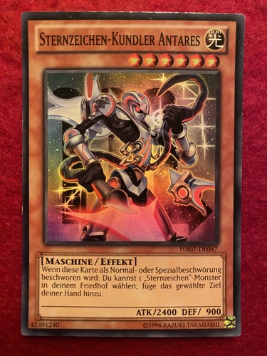 Sternzeichen kundler - yu-gi-oh!, sternzeichen-kundler