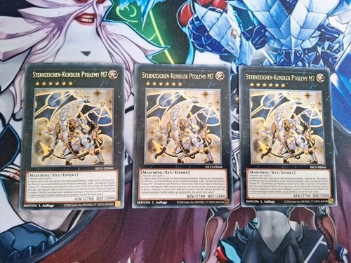 3x sternzeichen - yu-gi-oh,