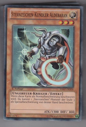 Sternzeichen kundler - yu-gi-oh,
